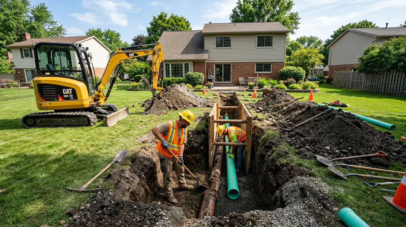 Sewer Line Cleaning in La Mesa, CA